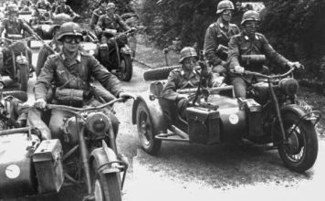 BMW R  motocykl wojskowy bojowy militarny zabytkowy weterański weteran niemiecki druga wojna światowa