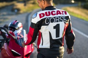 Ducati_Apparel sport performance wear_Ducati Corse C5 – Leather jacket_UC215266_Mid Ducati Apparel sport performance wear Ducati Corse C Leather jacket UC Mid