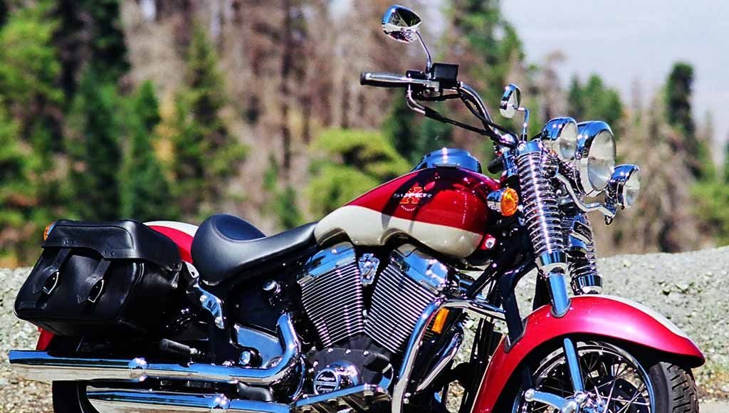 Excelsior Henderson Super X z  roku motocykl amerykański chopper cruiser