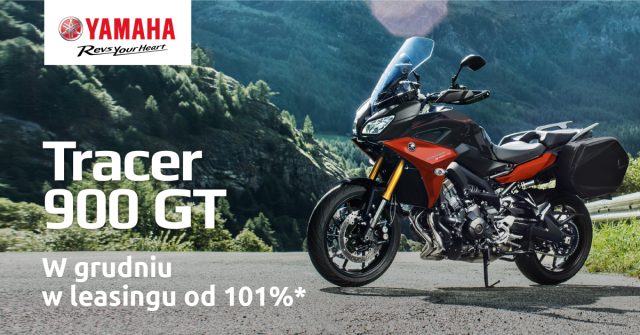 Tego jeszcze nie było! Motocykle Yamaha Tracer (700, 900, 900 GT) w leasingu już od 101%!