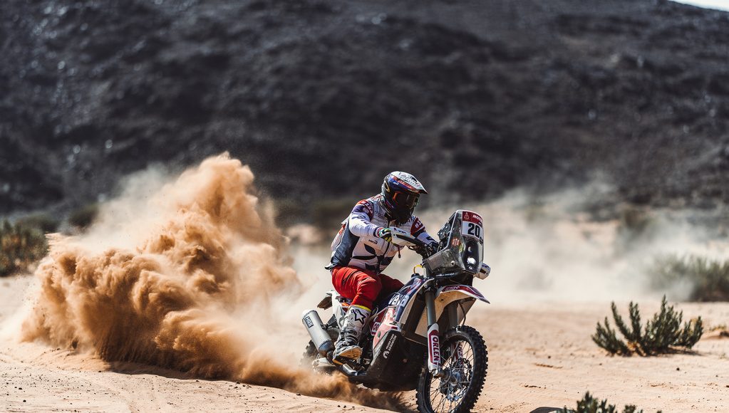 Adam Tomiczek Rajd Dakar  etap