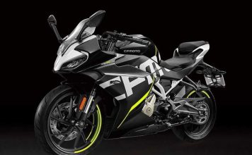 cfmoto sr a nowy model sportowy motocykl