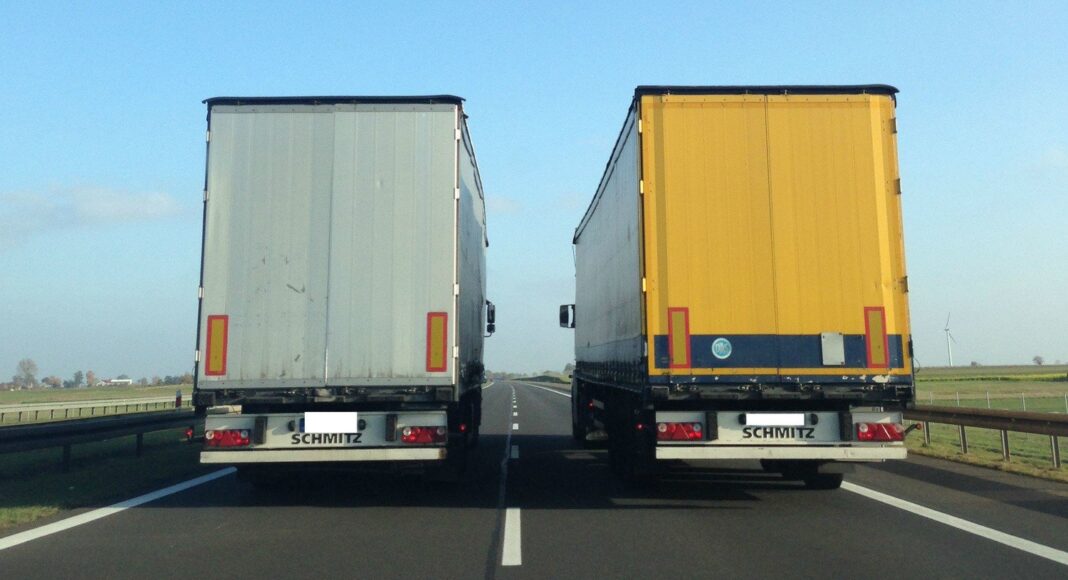 tiry wyprzedzanie na autostradzie zakaz wyprzedzania cieżarówek