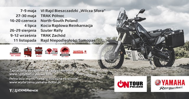 Rajdy motocyklowe Yamahy w sezonie 2021