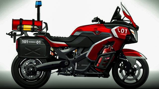 Orszak – nowy rosyjski motocykl elektryczny dla służb specjalnych