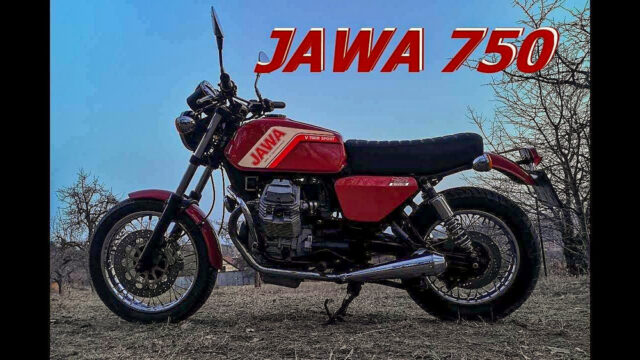 Nietypowe motocykle Jawa i MZ z silnikami Moto Guzzi