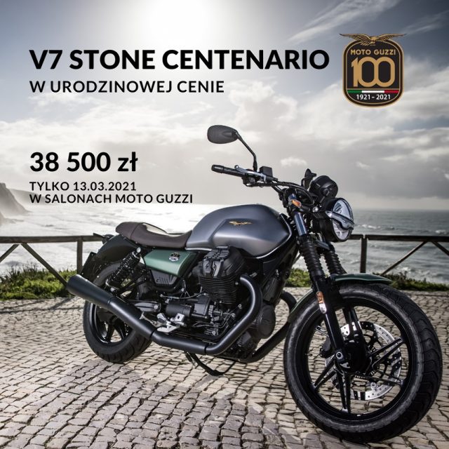 Urodzinowa promocja Moto Guzzi i inne atrakcje w salonach w całej Polsce!