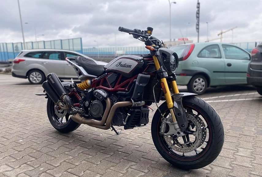 indian ftr r carbon    cena zmiany prezetnacja