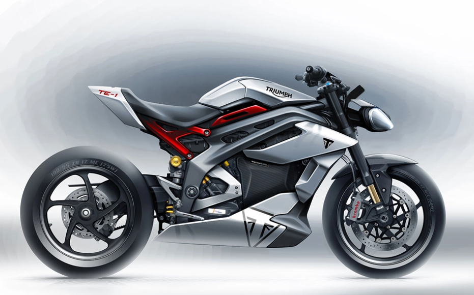 triumph te  motocykl elektryczny