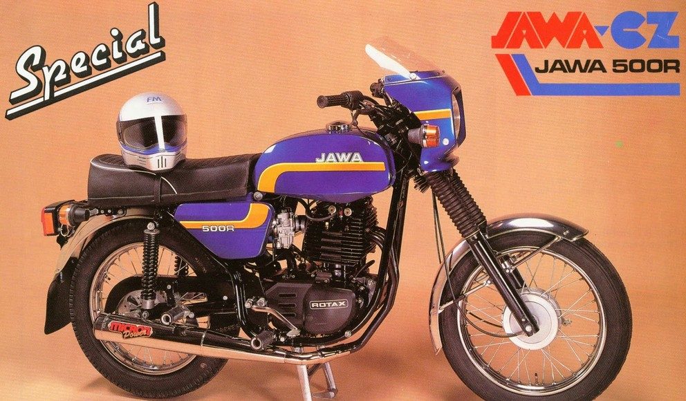 Jawa  Rotax czechosłowacki czeski motocykl miejski klasyczny turystyczny vintage retro