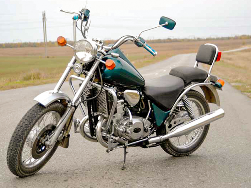 Iż Junker motocykl rosyjski radziecki chopper cruiser miejski