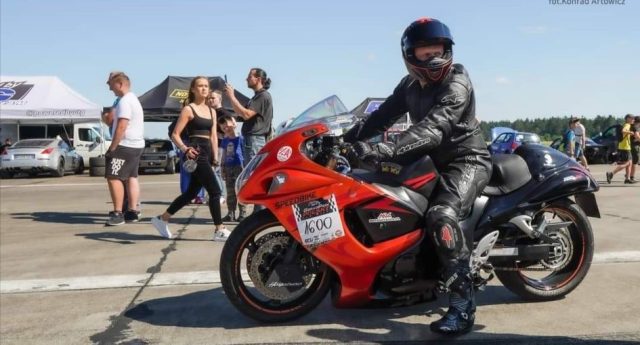 Adam Frąckowiak zn&oacute;w drugi na II rundzie Gran Prix Polski 1/4 mili