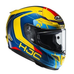 Kask HJC R PHA  CHAKRI blue yellow MV DuzeZdjecie W