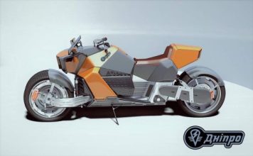 Elektryczny Dniepr motocykl radziecki z koszem wózkiem bocznym