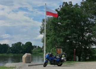 Motocyklem dookoła polski wzdłuż jej granic trasa ślad