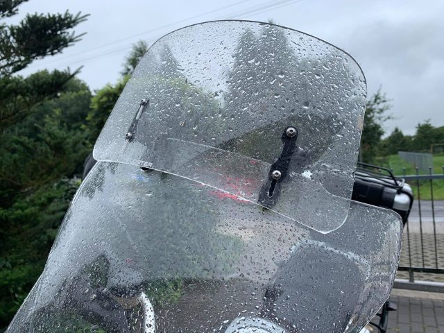 deflektor motocyklowy gs deszcz