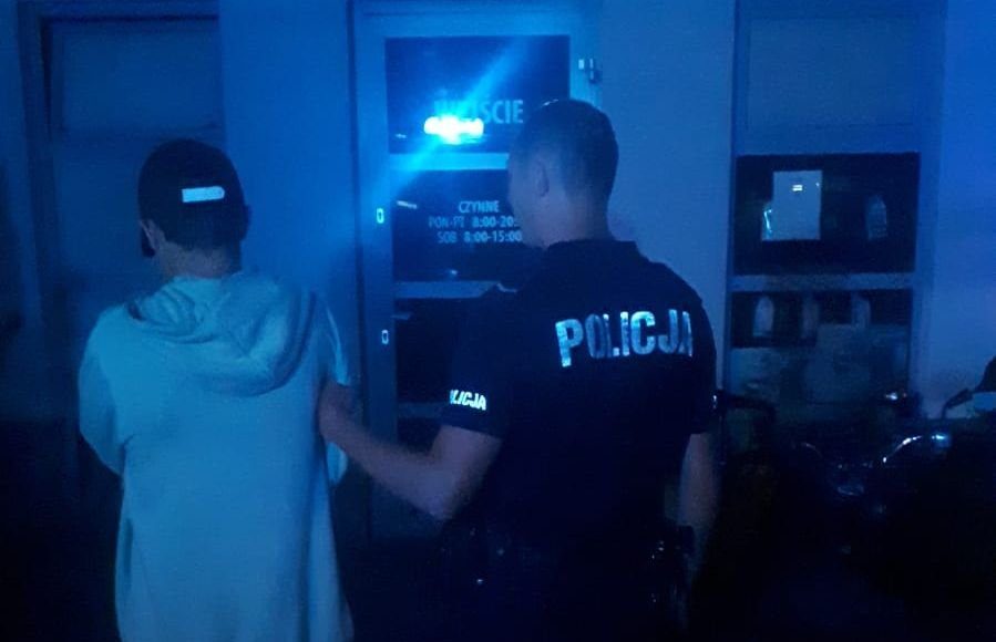 jazda po alkoholu ucieczka przed policją motorower