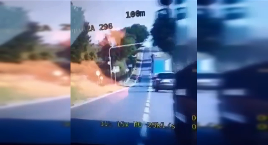 wyprzedzanie motocykl zakaz linia ciągła