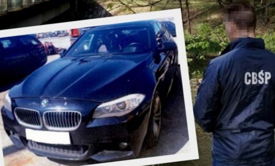 CBS samochod mafii policja gdansk