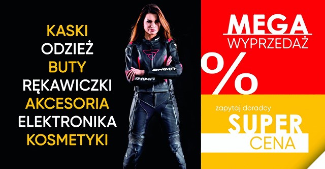 Salony M&M Motocykle zapraszają na wielką, jesienną wyprzedaż. Nawet do 60% taniej!
