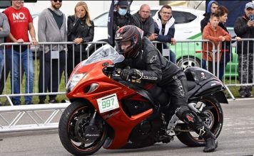 Adam Frąckowiak mistrz 2021 King of Poland 14 mili drag race