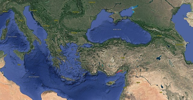 Motocykl po turecku &ndash; wyprawa starym KTM-em 990 ADV do Wschodniej Anatolii [cz.8: lepki upał, serwis Obeliska, śr&oacute;dziemnomorska plaża]