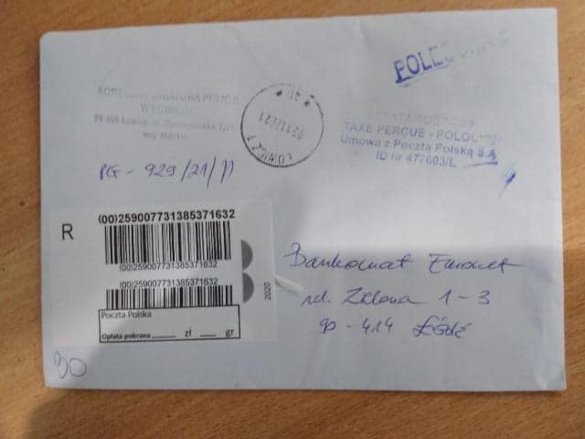 Policjanci z Łowicza wezwali na świadka bankomat. Wysłali mu list polecony&#8230;