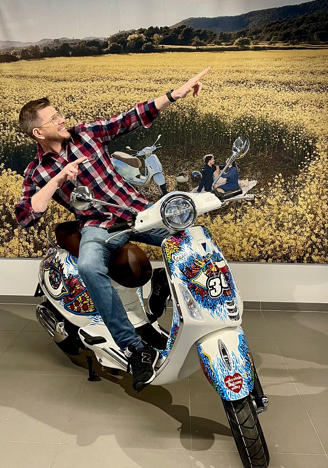 Unikatowa Vespa Primavera na licytacji 30. finału WOŚP!