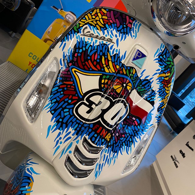 Unikatowa Vespa Primavera na licytacji 30. finału WOŚP!