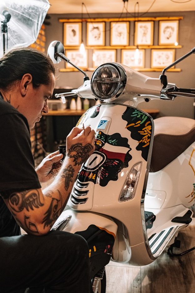 Unikatowa Vespa Primavera na licytacji 30. finału WOŚP!