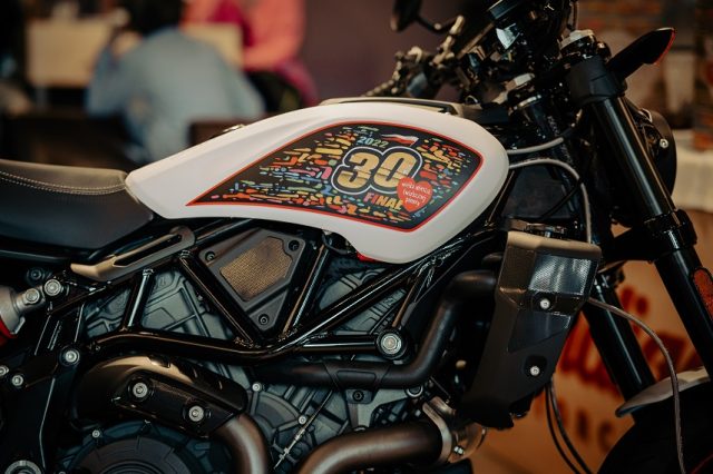 Klub Indian First Poland przekazał nowiutkiego, kolekcjonerskiego FTR-a 1200 na aukcję WOŚP!