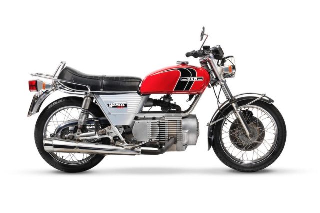 Hercules W2000 &ndash; motocykl z najmniejszym silnikiem rotacyjnym