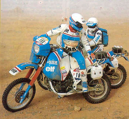 Legendy Dakaru 1979 &ndash; 2000: Cagiva Elefant czyli pustynny słoń [historia, dane techniczne]