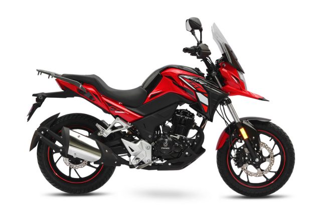 Barton GT125 nowy tani motocykl turystyczny na prawo jazdy kategorii B [dane techniczne, opis]
