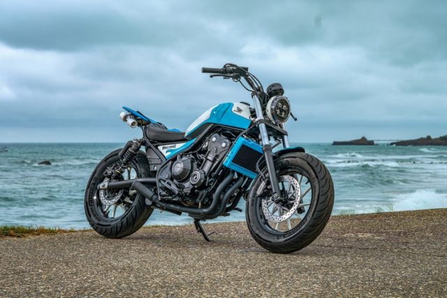 Dziesięć wersji Hondy Rebel na festiwal Wheels and Waves we Francji