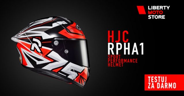 Poczuj emocje prosto z MotoGP! Przetestuj nowy kask HJC R-PHA-1 w najbliższym Liberty MotoStore