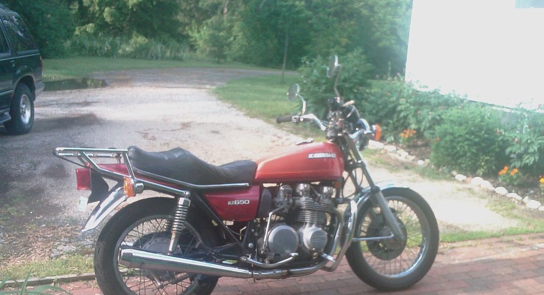Kawasaki Z650 z 1977r.