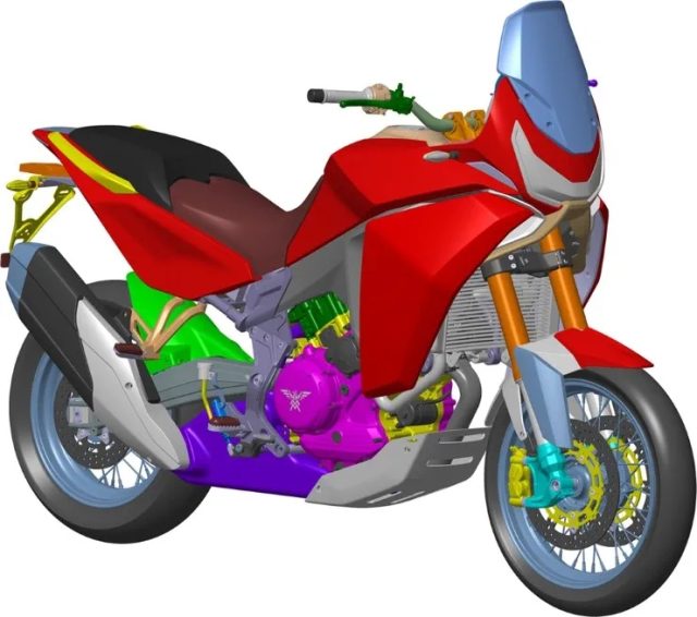 Moto Morini pracuje nad nowym adventurem z silnikiem V klasy 1 200
