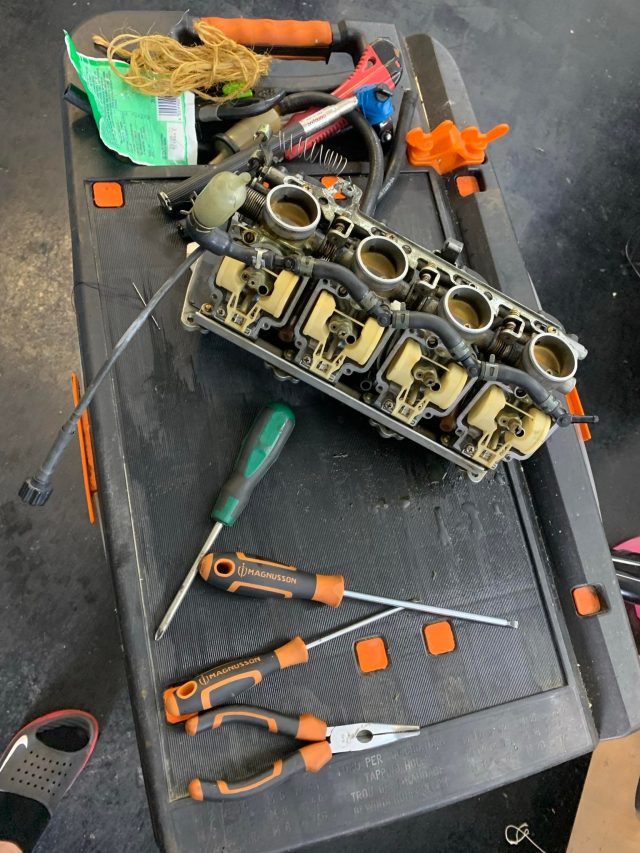 Doścignąć marzenia, czyli pierwsze problemy z Kawasaki ZXR 400 [cz.2]