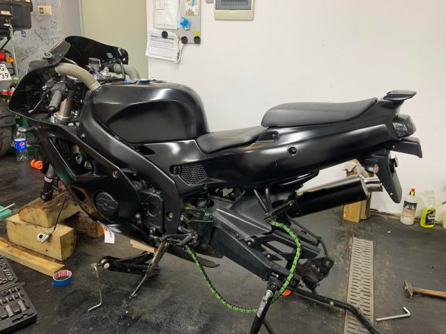 Doścignąć marzenia, czyli pierwsze problemy z Kawasaki ZXR 400 [cz.2]