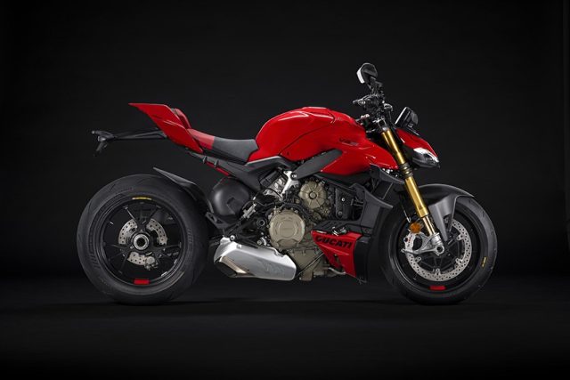 Ducati Streetfighter V4 i V4 SP2 – ewolucja na rok 2023 [dane techniczne, cena, masa, moc, video]