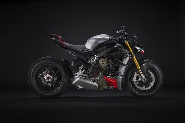 Ducati Streetfighter V4 i V4 SP2 – ewolucja na rok 2023 [dane techniczne, cena, masa, moc, video]
