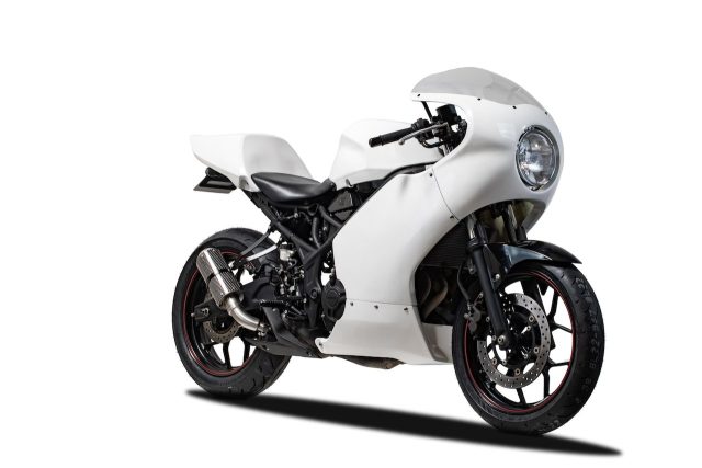 Sportowa Yamaha R3 w retro wydaniu