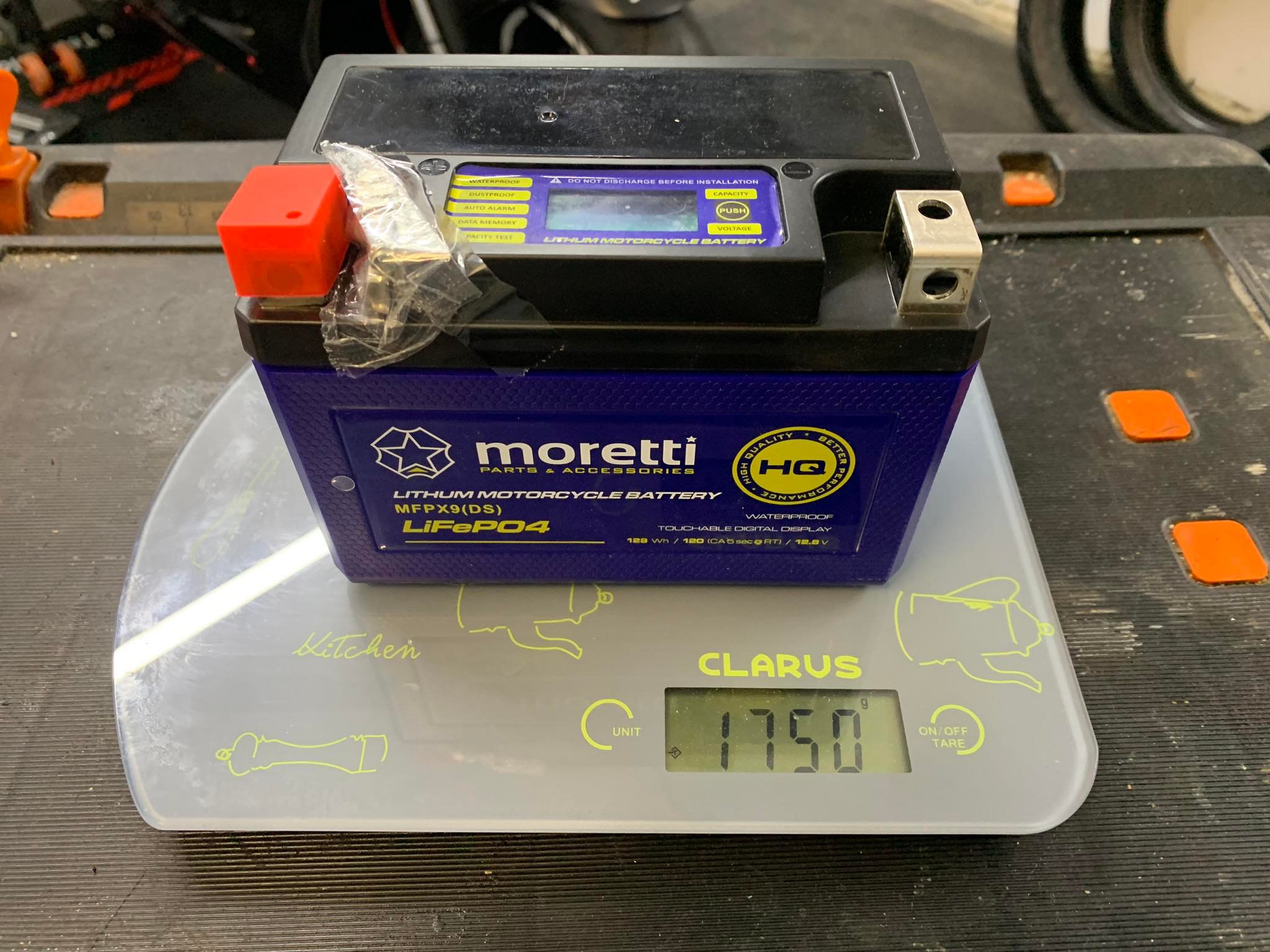 akumulator moretti litowy
