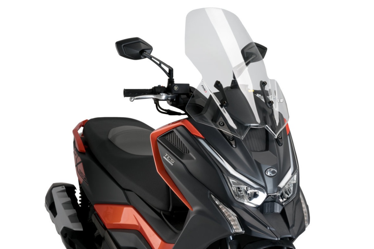 Kymco DT X360 teraz w promocji z turystyczną szybą i kufrem za złot&oacute;wkę!