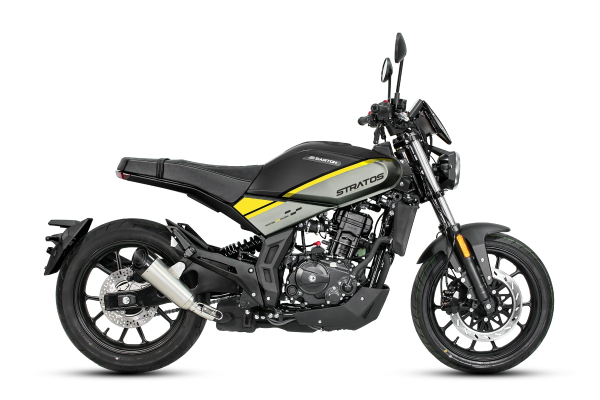 Barton Stratos 2023. Klasyczne linie w nowoczesnym wykonaniu [nowy motocykl 125 na prawo jazdy kat. B]