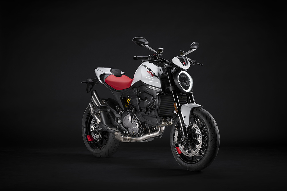 Potw&oacute;r w bieli. Ducati Monster w nowym malowaniu Iceberg White