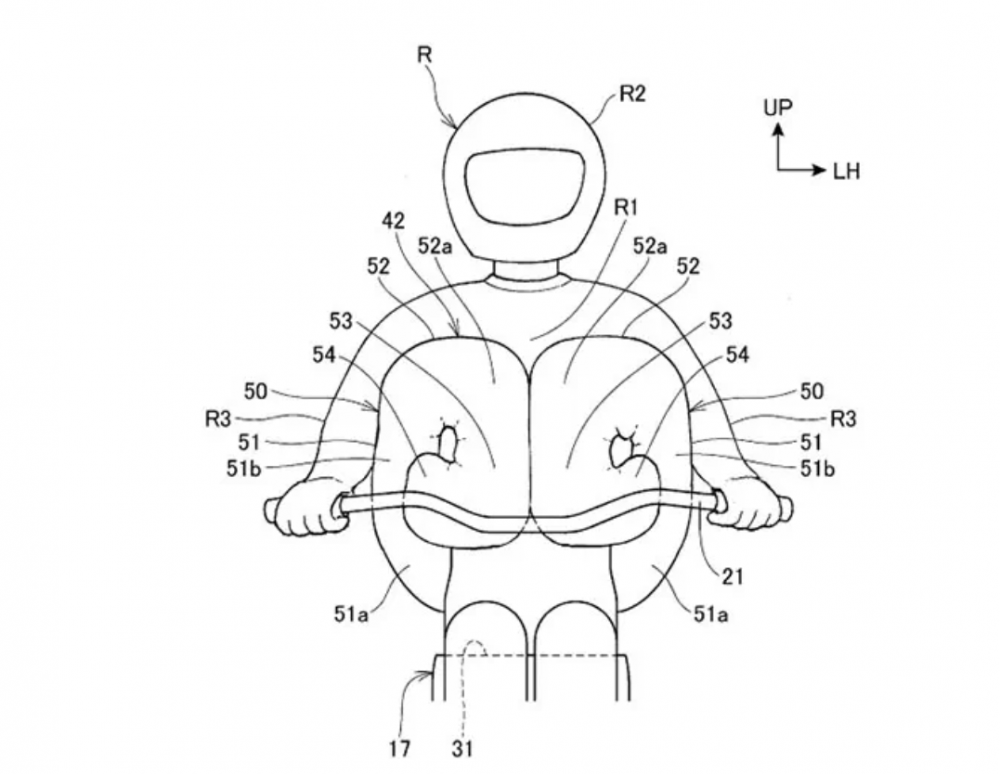 Honda pracuje nad nową generacją poduszek powietrznych w motocyklach