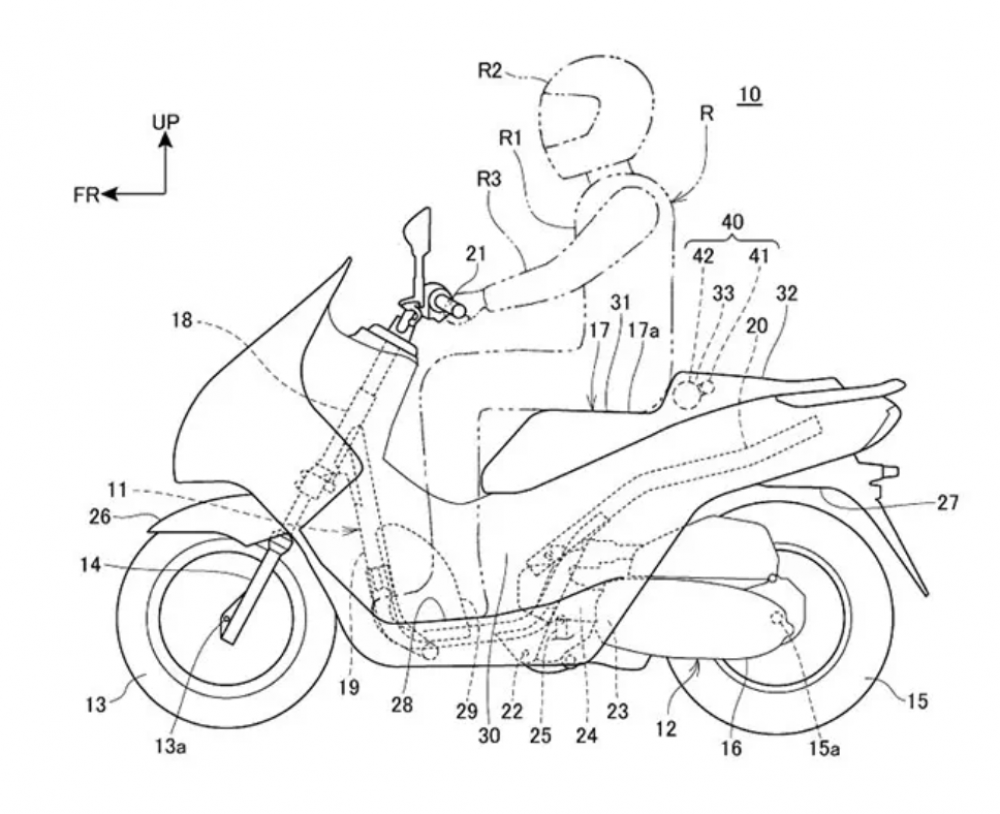Honda pracuje nad nową generacją poduszek powietrznych w motocyklach