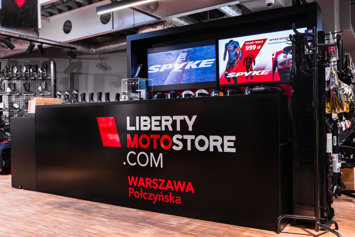 Sieć sklepów motocyklowych Liberty MotoStore – bardzo szeroka oferta i doskonałe warunki zakupu. To ty jesteś najważniejszy!